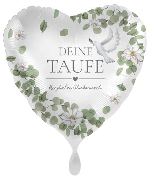 Folienballon - Deine Taufe - ø 43cm